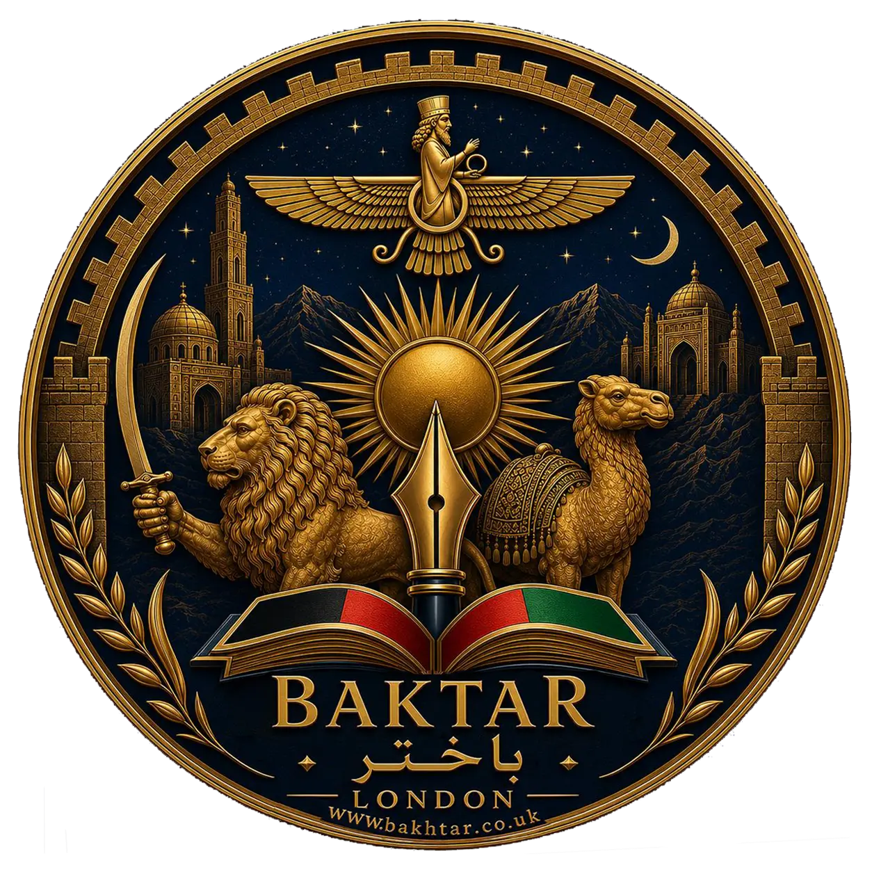 Bakhtar International crest